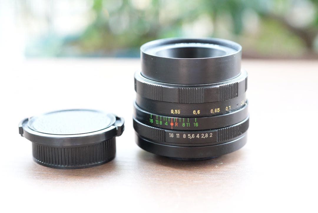 分解清掃済 Helios-44M 58mm f2 ぐるぐるボケ 001