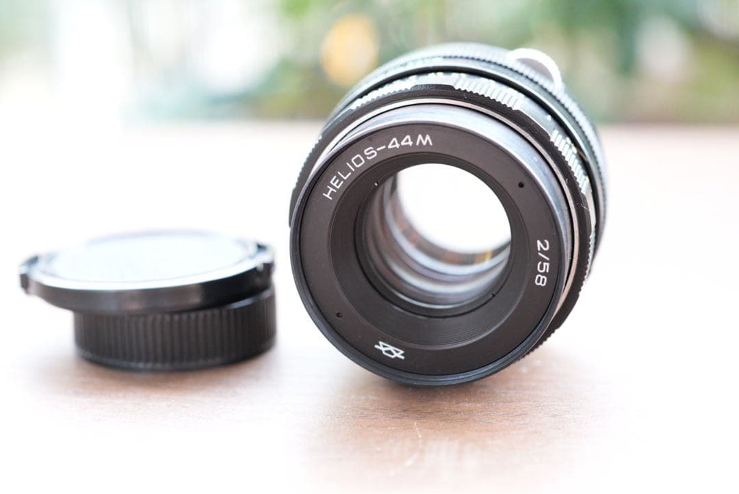 分解清掃済 Helios-44M 58mm f2 ぐるぐるボケ 001