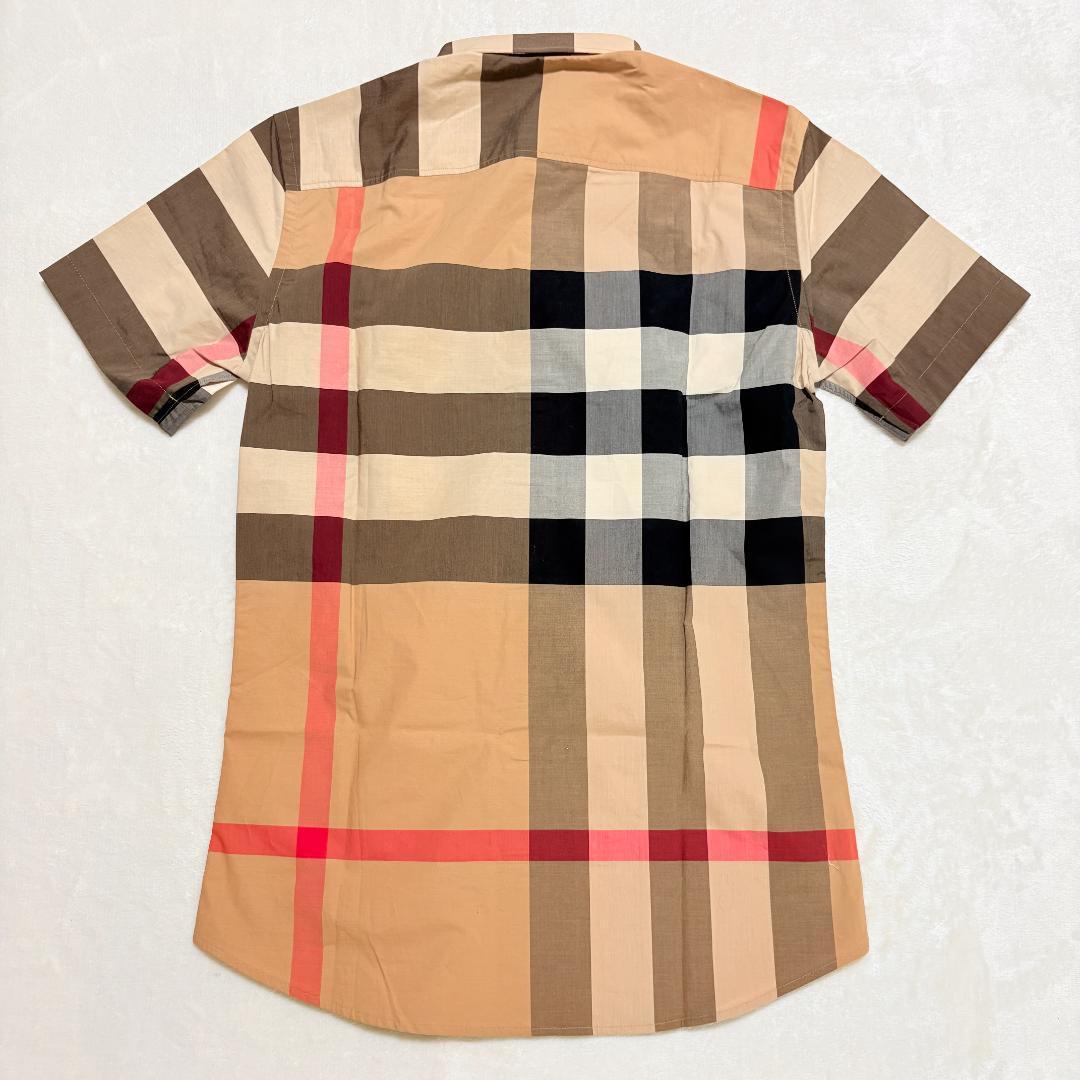 バーバリー ノバチェック 半袖シャツ XS 未使用級