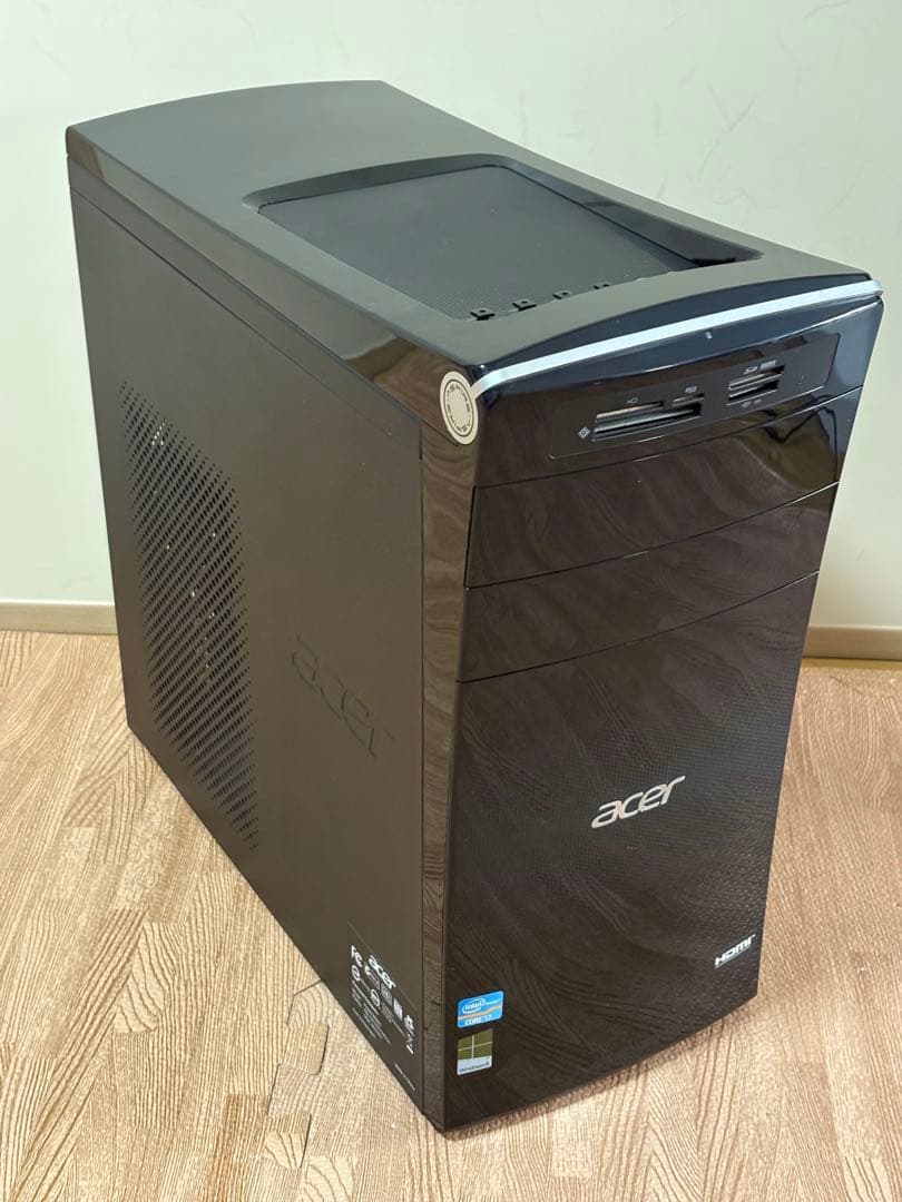 AcerデスクトップPC/i7/SSD+HDD/GTX1050Ti/Office
