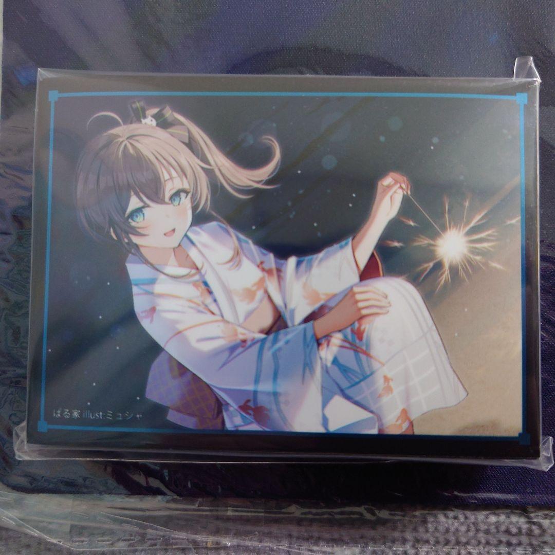 α1 ホロライブ 夜の浜辺&浴衣&線香花火 夏色まつり スリーブ&プレイマット