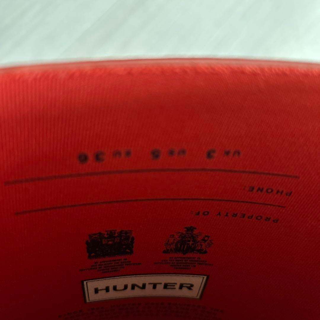 HUNTER ハンター レインブーツ ロング 長靴 オリジナルトール レッド系