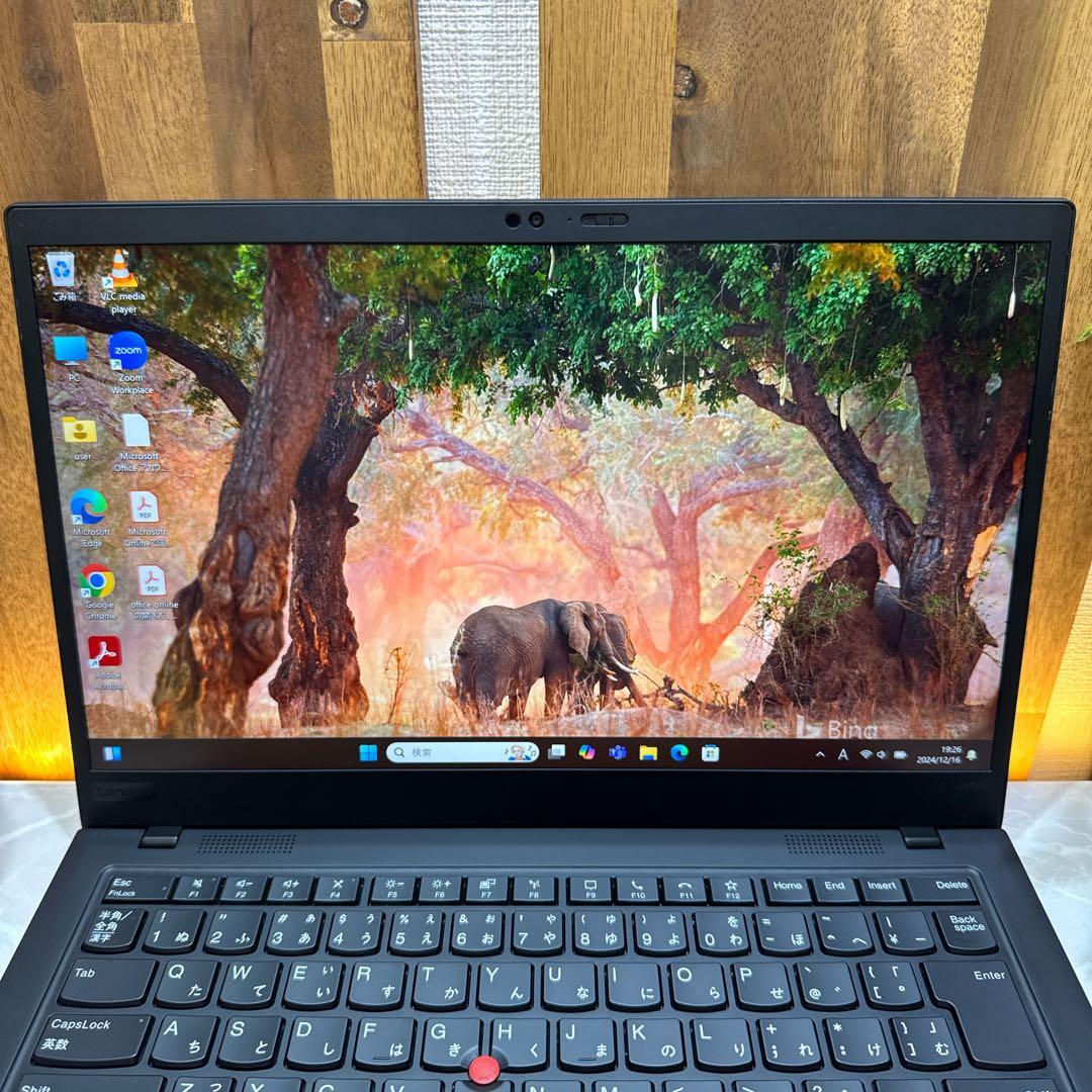 人気・高解像度‼️ThinkPad X1 Carbon☘最高峰i7☘ノートパソコン
