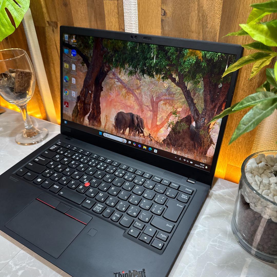 人気・高解像度‼️ThinkPad X1 Carbon☘最高峰i7☘ノートパソコン