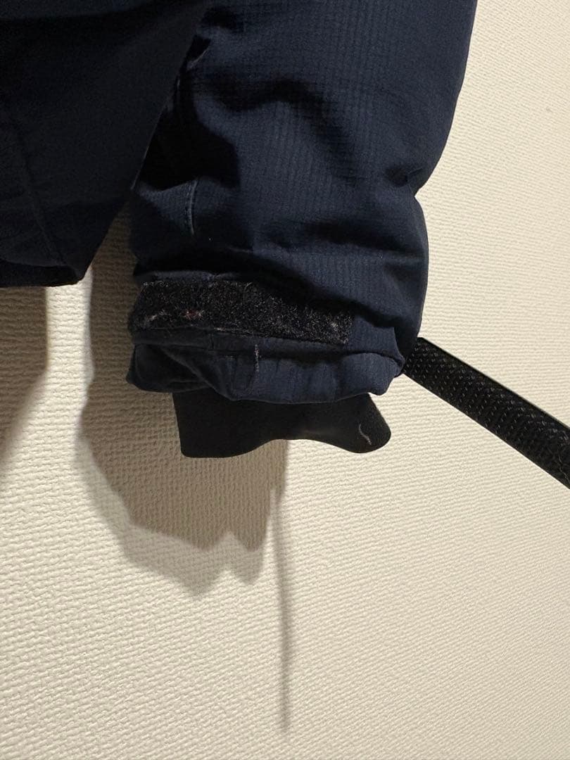 ポロ・ラルフ・ローレン フード付きダウンジャケット ネイビー　XS