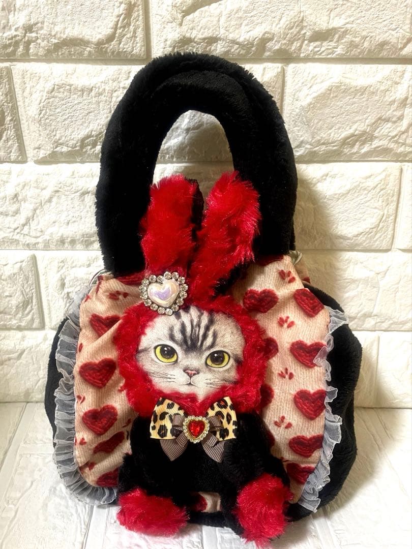 さ*ー様 コヤンイサムチョン　ハンドメイド ふわふわ　トートバック