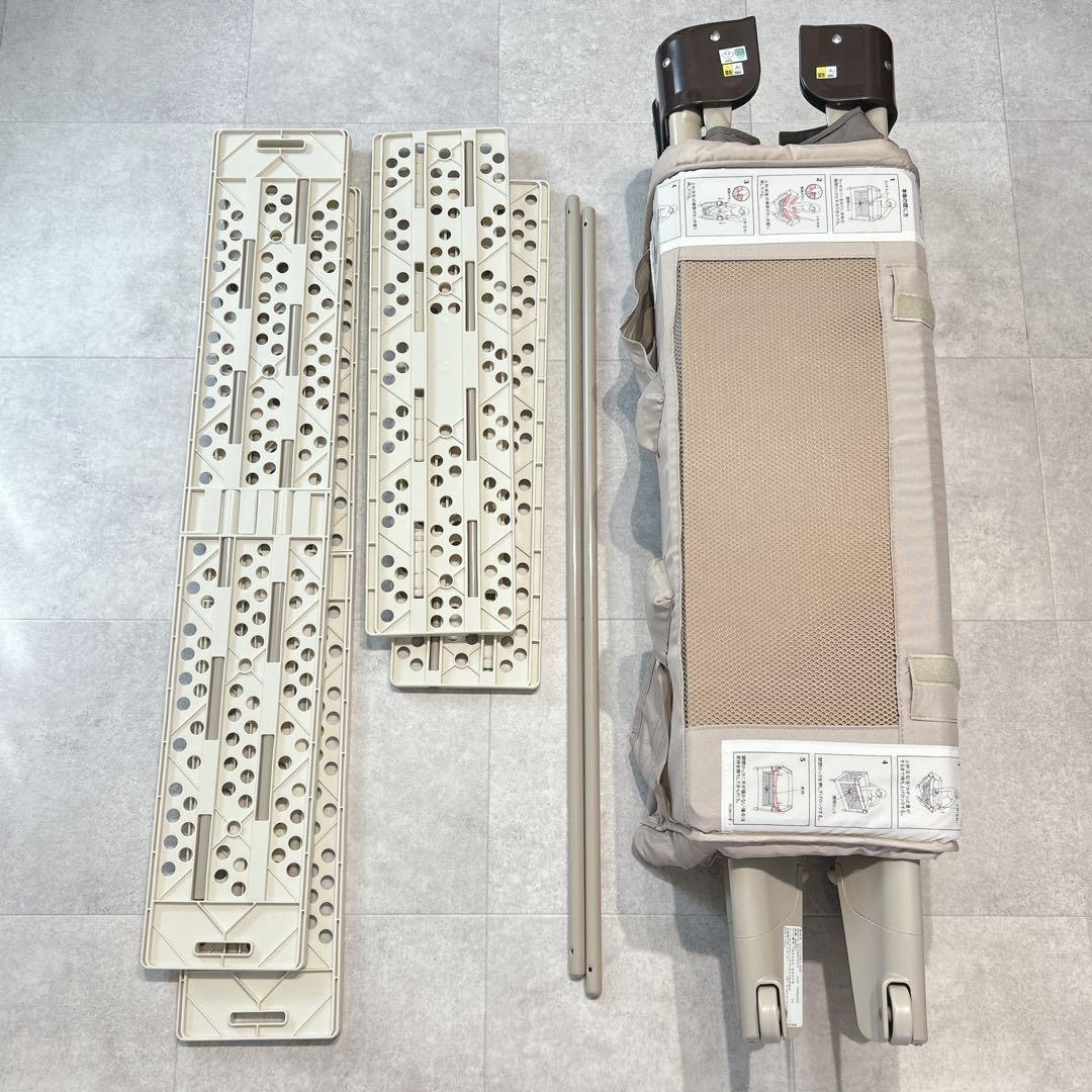 アップリカ ココネルエアー ベビーベッド ココアブラウン