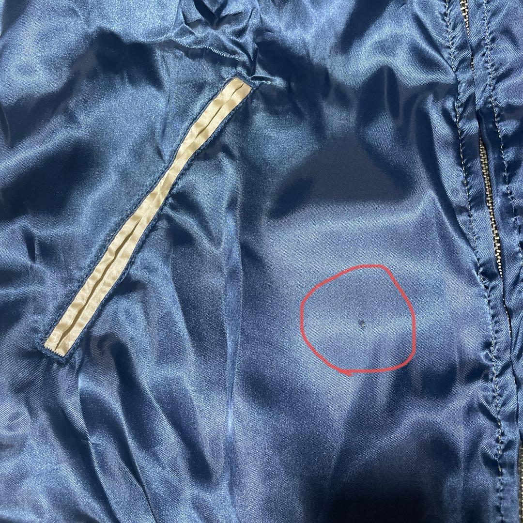 ALPHA リバーシブル スカジャン MA-1 鷹 龍 ボンバージャケット 刺繍