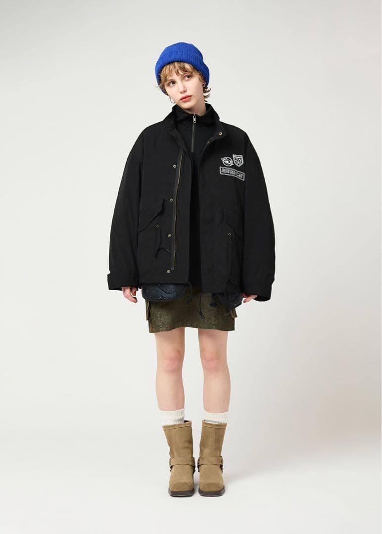 グラニフ　アストロキャット　ショートモッズコート