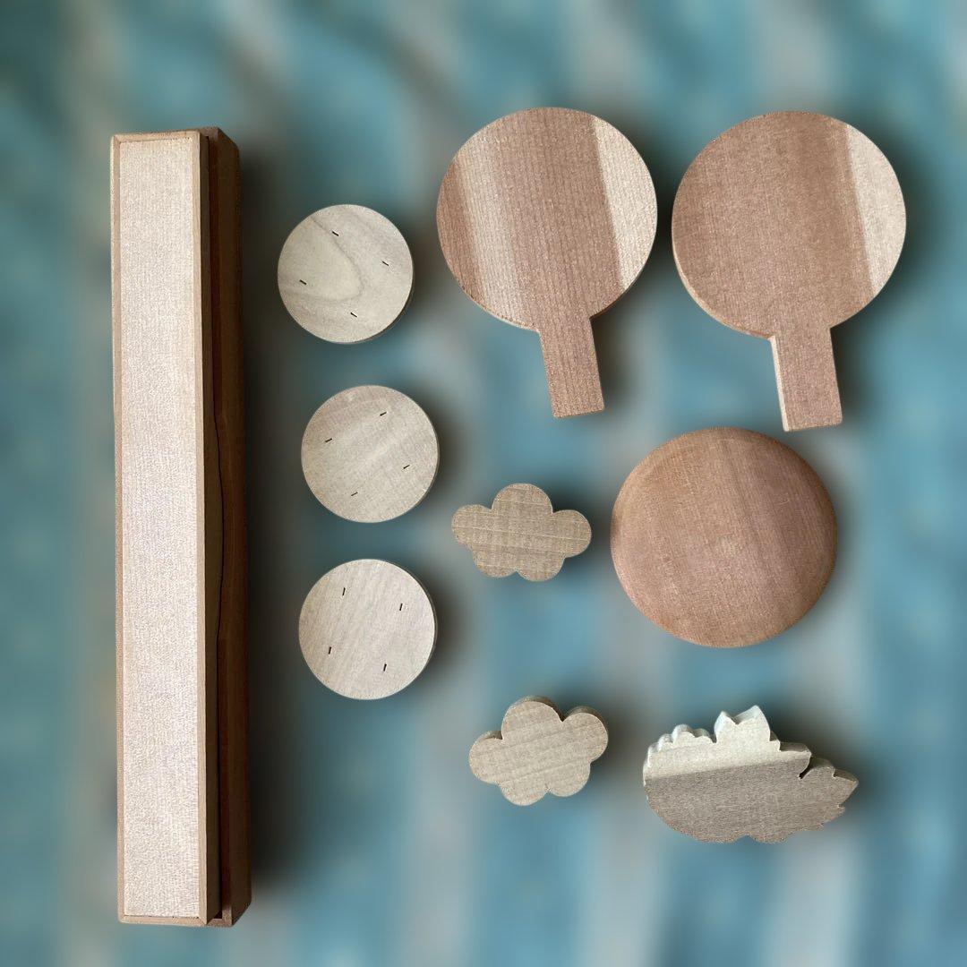 おかぁ　鎌倉彫用木地材19点セット