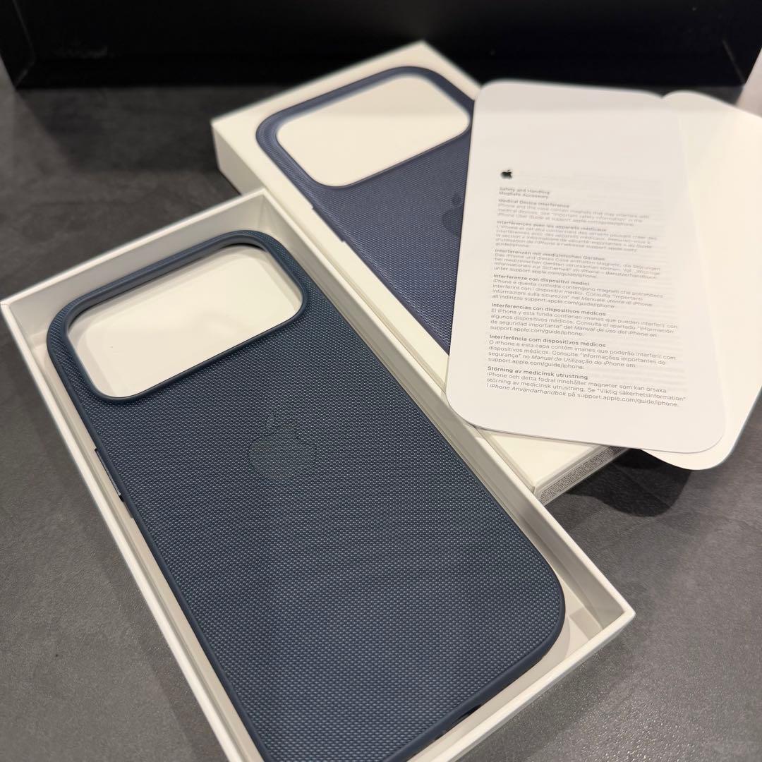 iPhone 17 Pro 用 Tech Woven Case 純正ケース