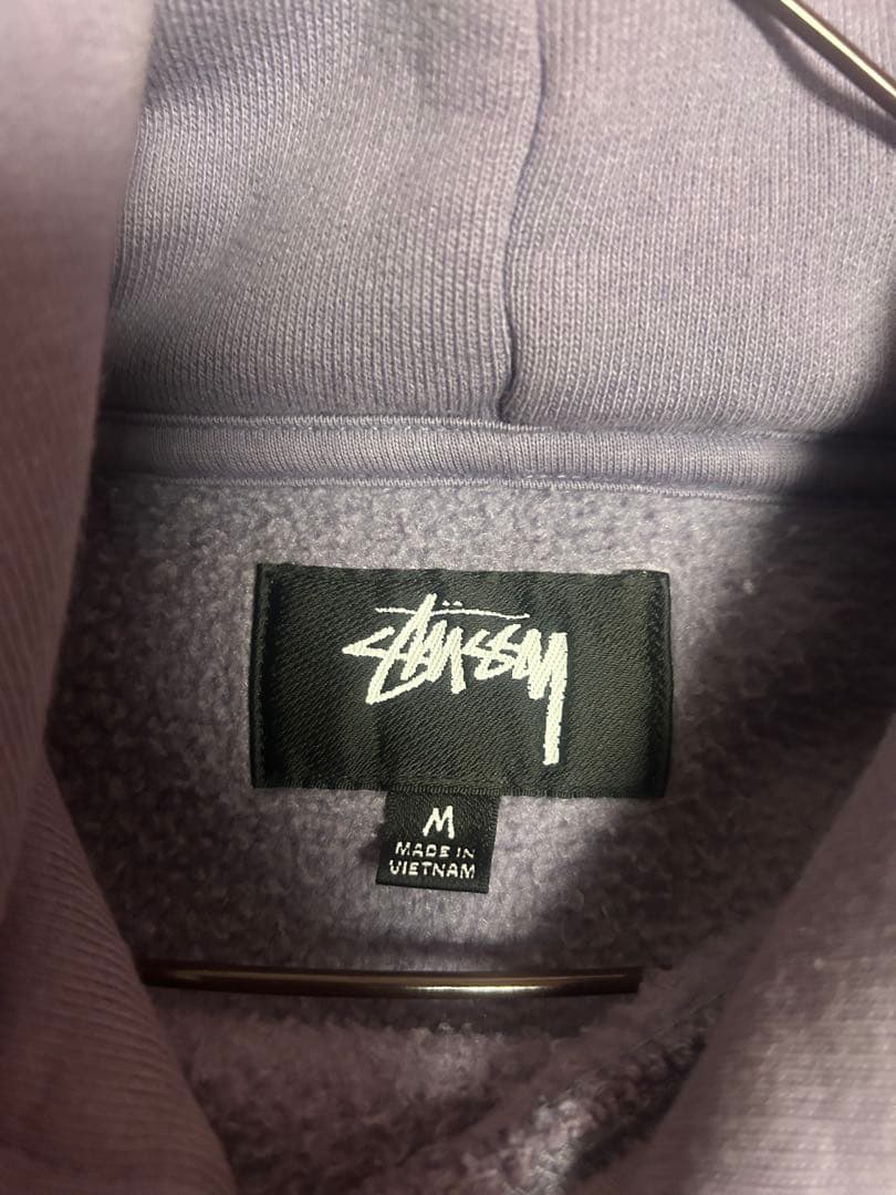 STUSSY パープルパーカー