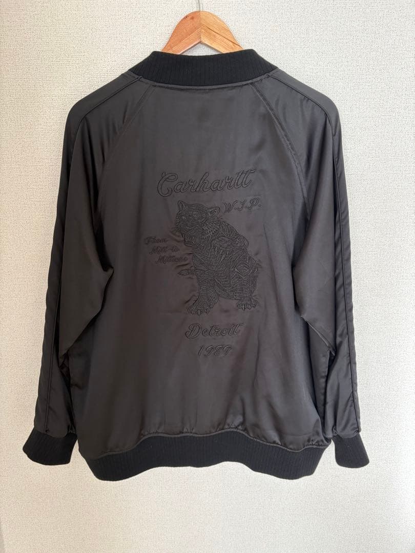 即発送　XL 17SS Carhartt WIP ブラック スカジャン