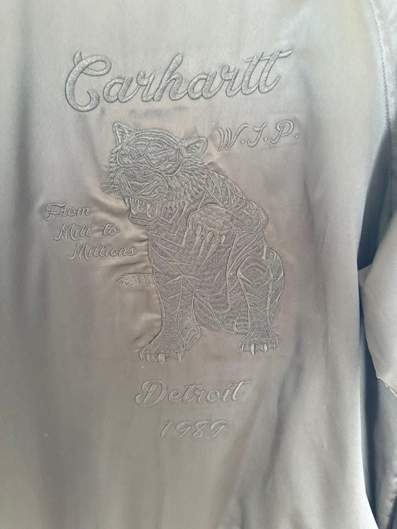 即発送　XL 17SS Carhartt WIP ブラック スカジャン