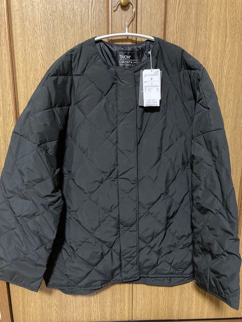 UNFILO TAIONコラボ キルティングブルゾン　今季　ダウンコート