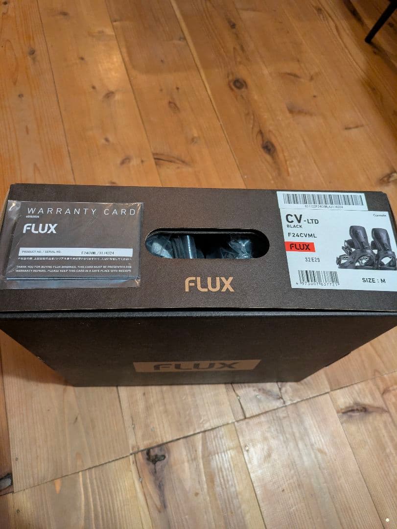 FLUX CVLTD 23-24 Mサイズ　スノーボードビンディング ブラック