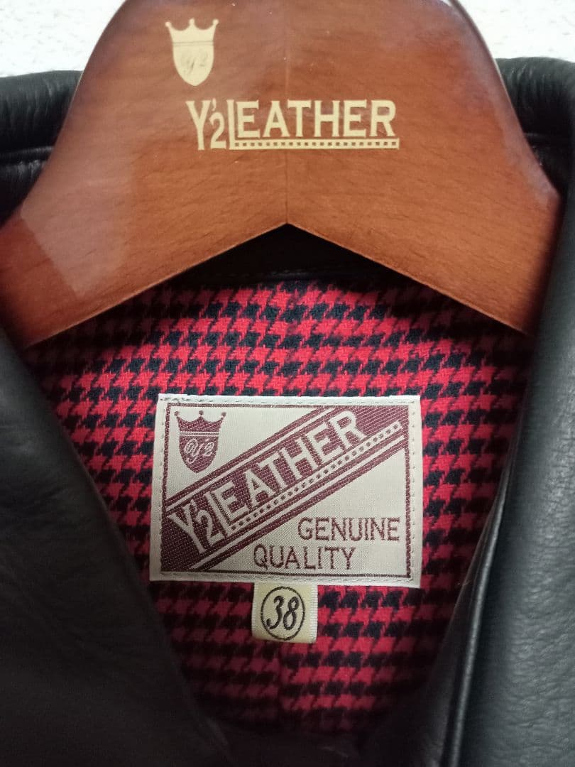 【やす】Y'2 LEATHER ディアスキン　カーコート　ワイツーレザー