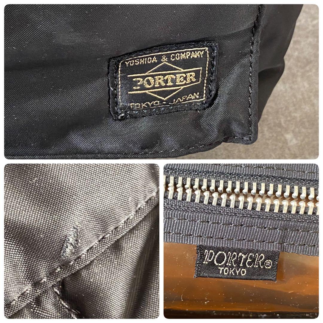 PORTER ポーター　ミニ　トートバッグ　S タンカー　ブラック　黒