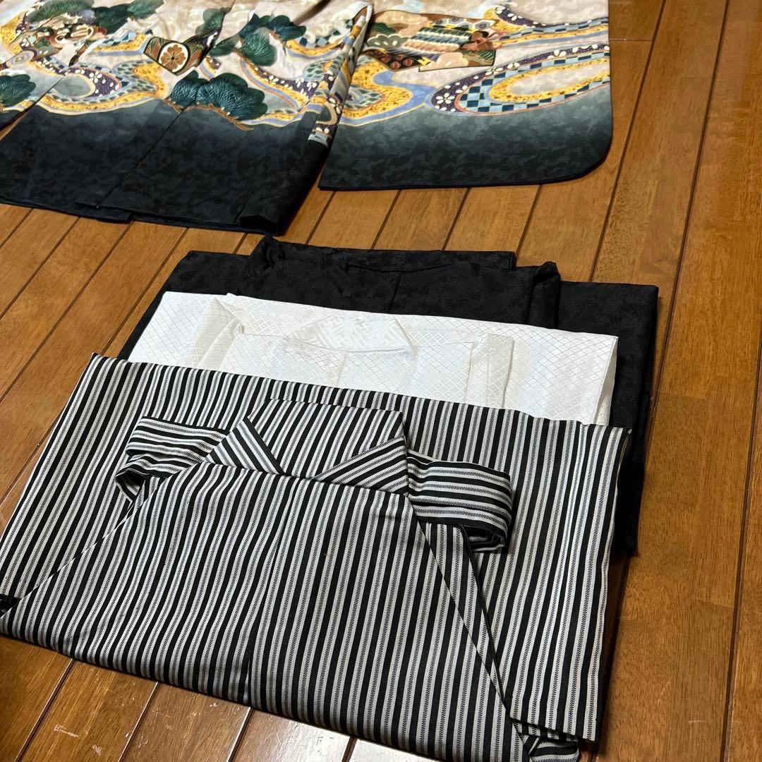 七五三　着物　羽織　袴　男の子　5歳