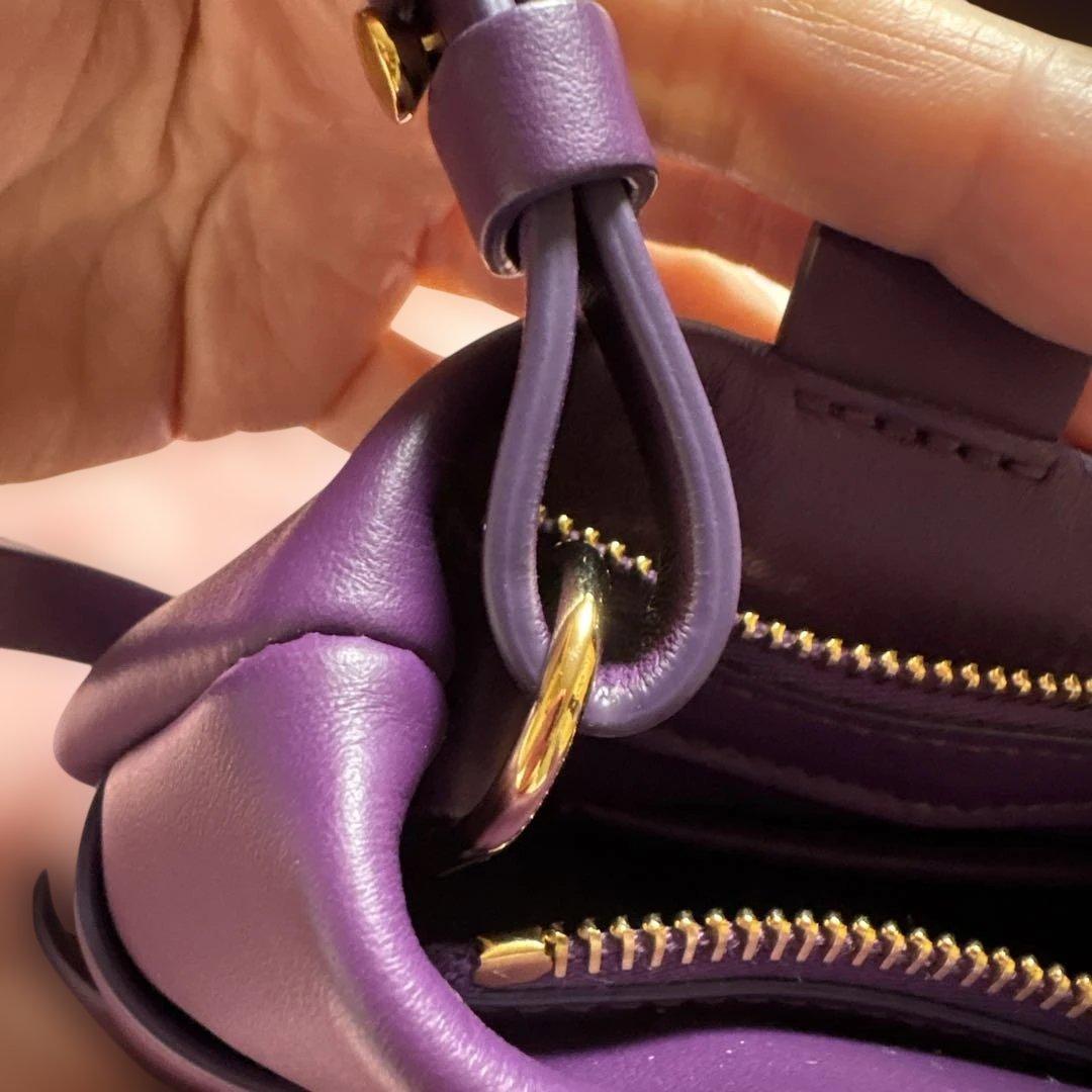 Acne Studiosムスビレザーハンドバッグ