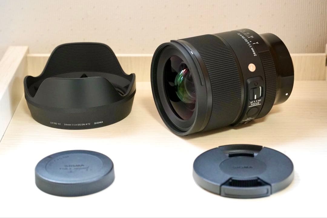 【極美品】SIGMA Art 24mm F1.4 ソニーEマウントレンズ使用感少