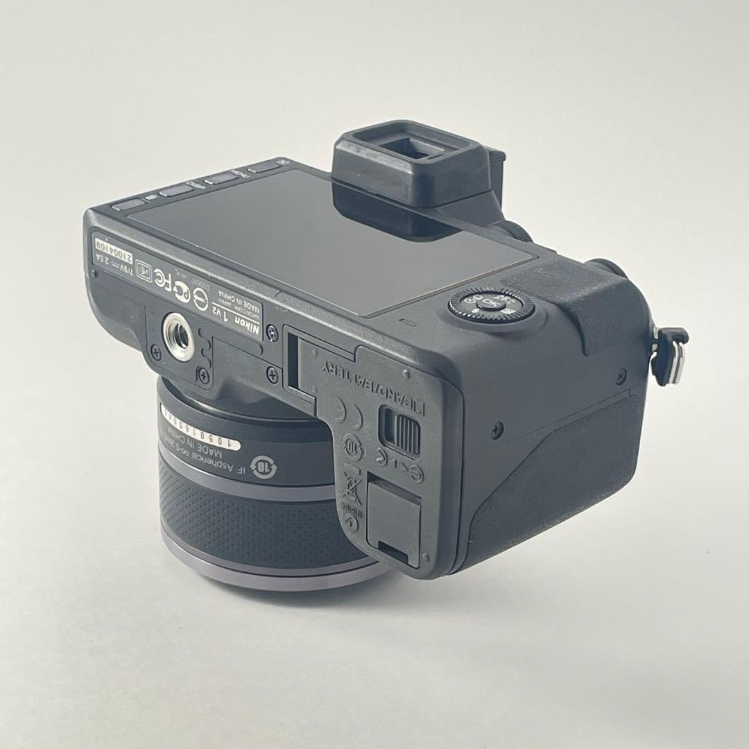 【ショット数7000・返品保証】Nikon1 V2 ブラック標準レンズキット