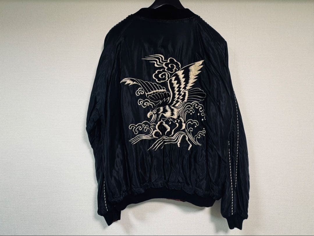 テーラー東洋　スカジャン　ブラックイーグル　xxxl