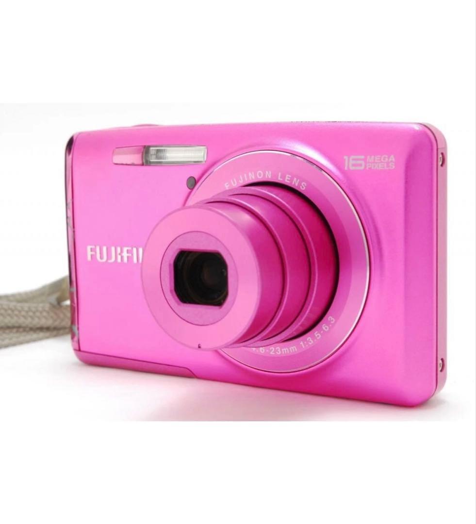 Fujifilm JX700 コンパクトデジタルカメラ ピンク　稼働品