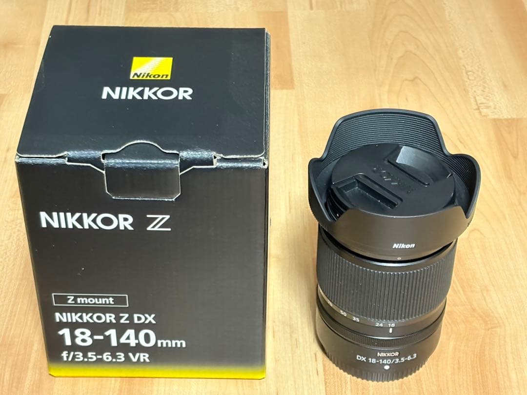 NIKKOR Z DX18-140mm f/3.5-6.3VR+フィルター2種付