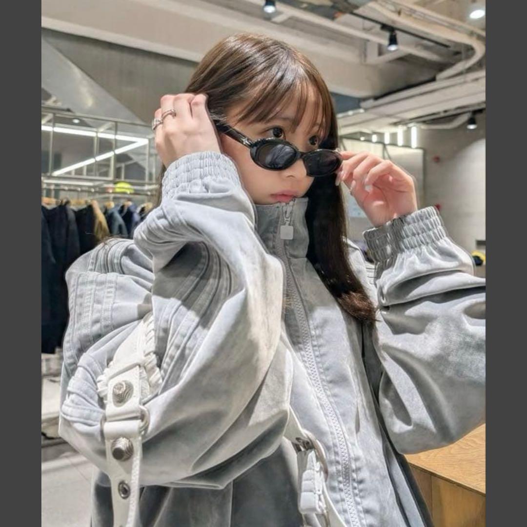 最終値 adidas 起毛ツイル Firebird TRACK TOP（XL）