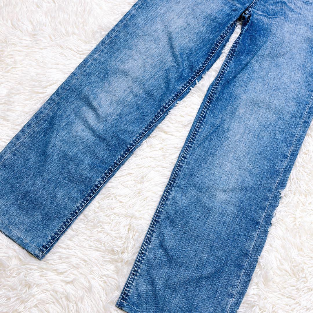 美品✨ ヤヌーク Lea ボーイズストレートデニム 22