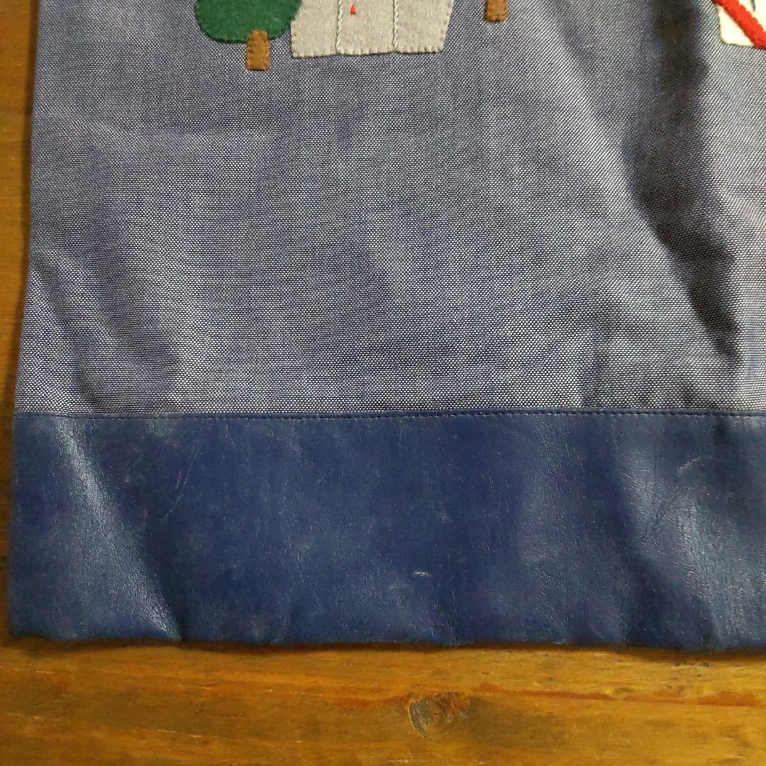 ファミリア デニムバッグ レッスンバッグ レア 当時品当時物 レトロ 未使用