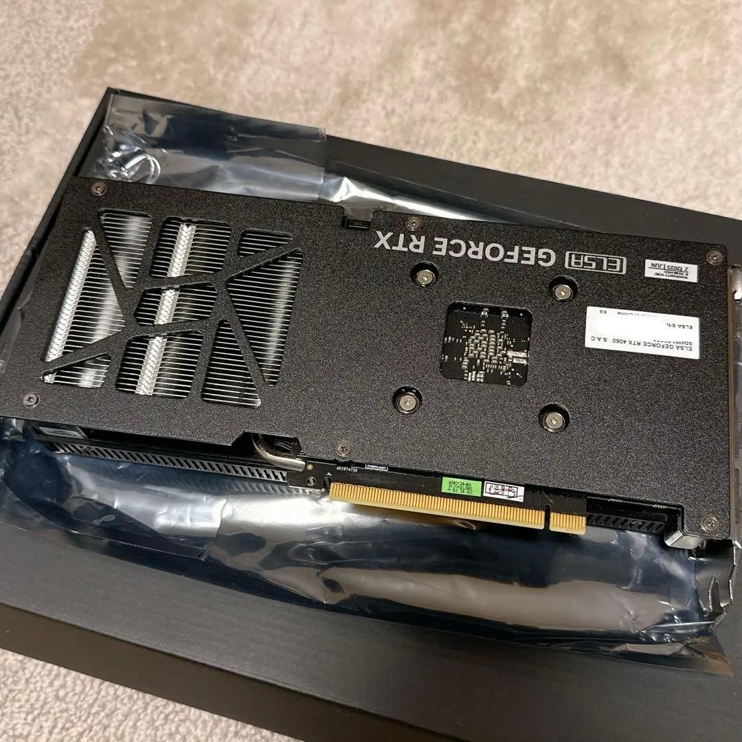 グラフィックボード・グラボ・ビデオカード NVIDIA ELSA GeForce RTX4060 8GB