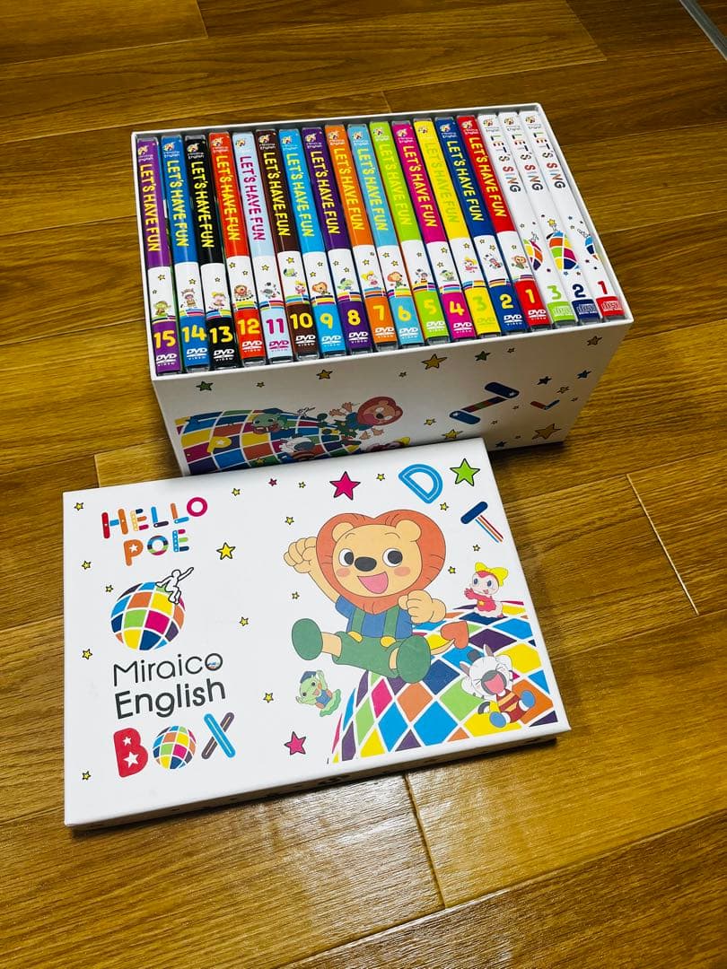 Miraico English Box DVDセット