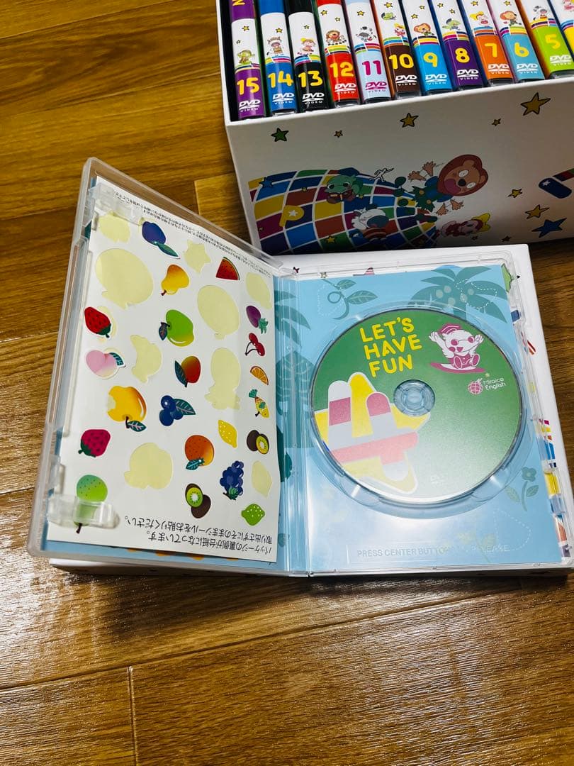 Miraico English Box DVDセット