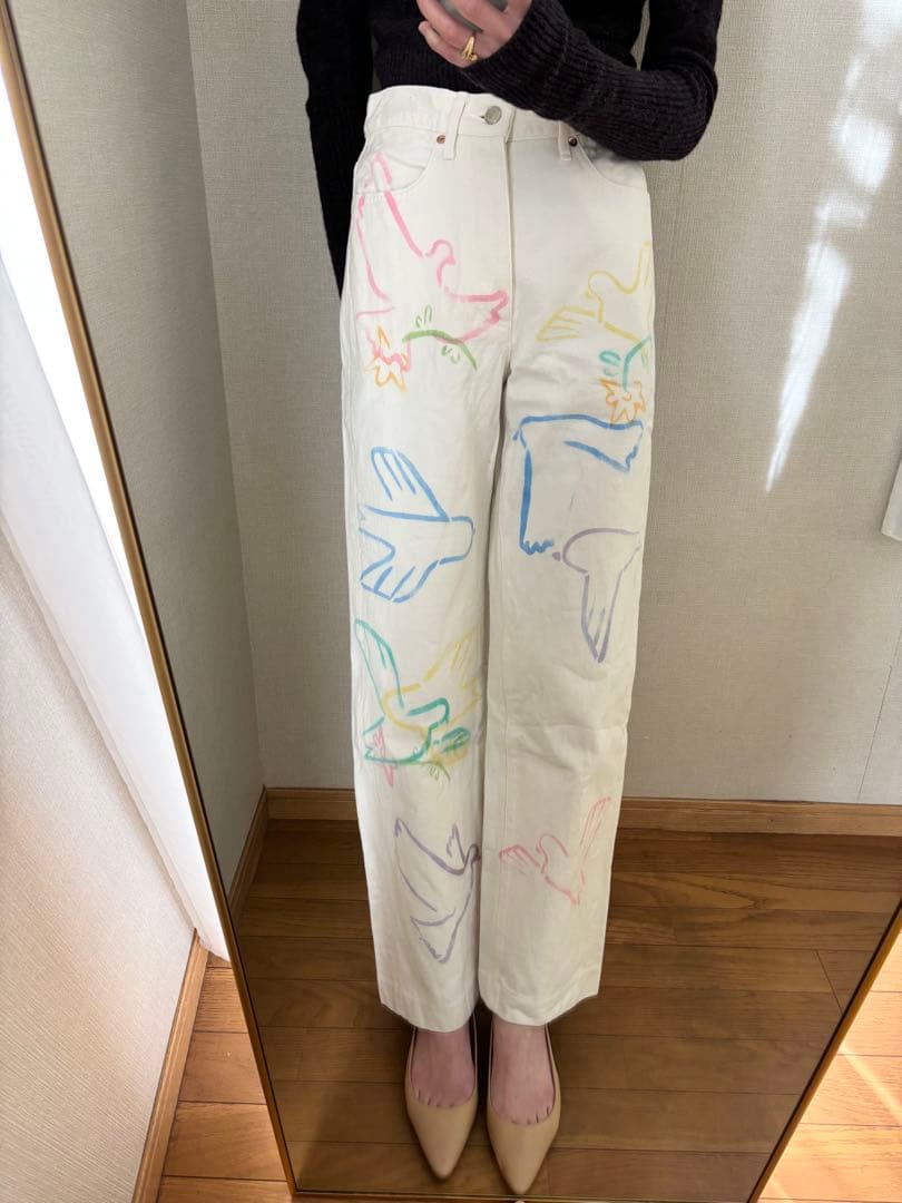 TANAKA タナカ　バード　デニム　ジーンズ