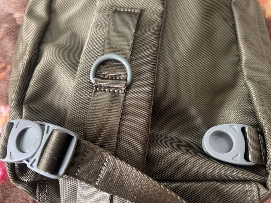 美品 PORTERユニット ボディバッグ ショルダー カーキ 784-05468