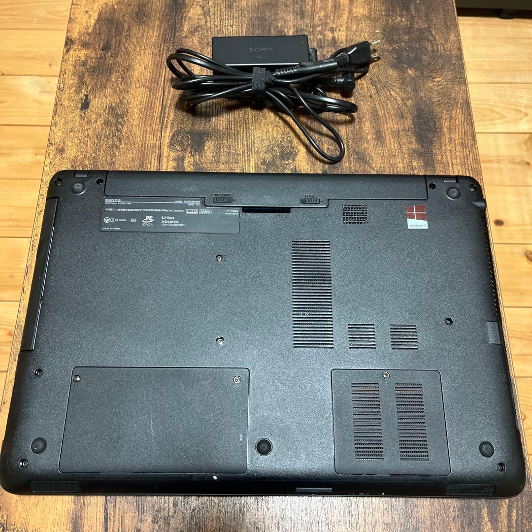 SONY VAIO ノートPC モデルSVF153B1GN 【ジャンク】