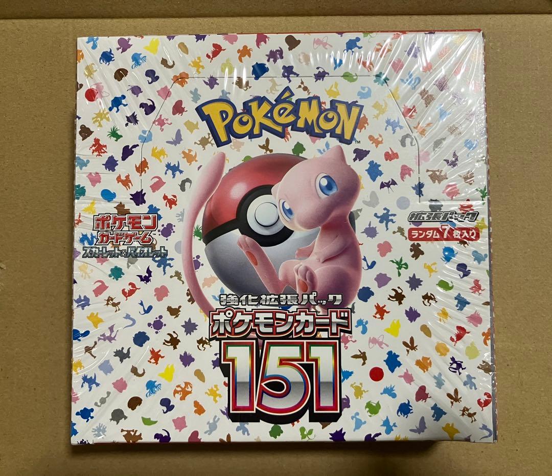 ポケモンカード151 BOX　シュリンク付き 新品