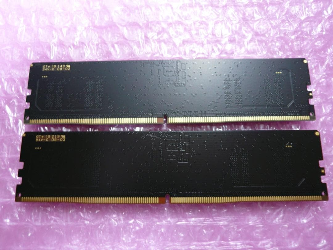 メモリー crucial DDR5-4800 16GB DIMM 8GBx2