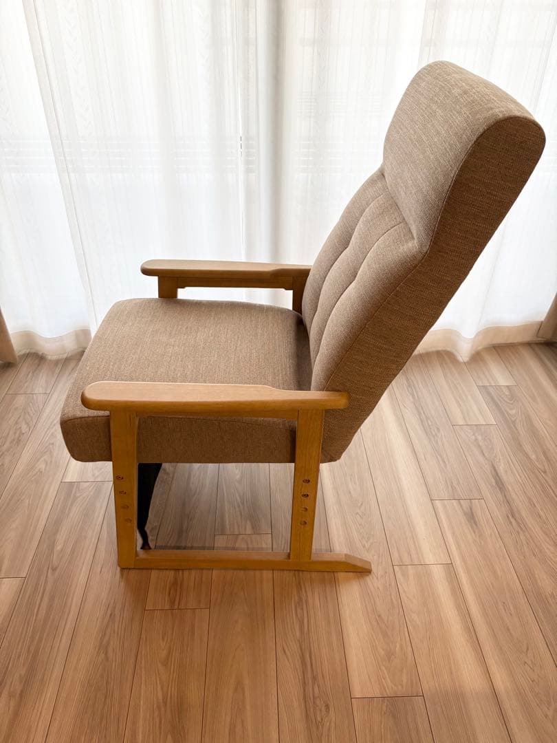 【美品】ニトリ　高座こたつチェア　リクライニングチェア