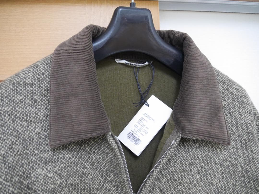 3*様 AURALEE SPUN TWEED ZIP BLOUSON S