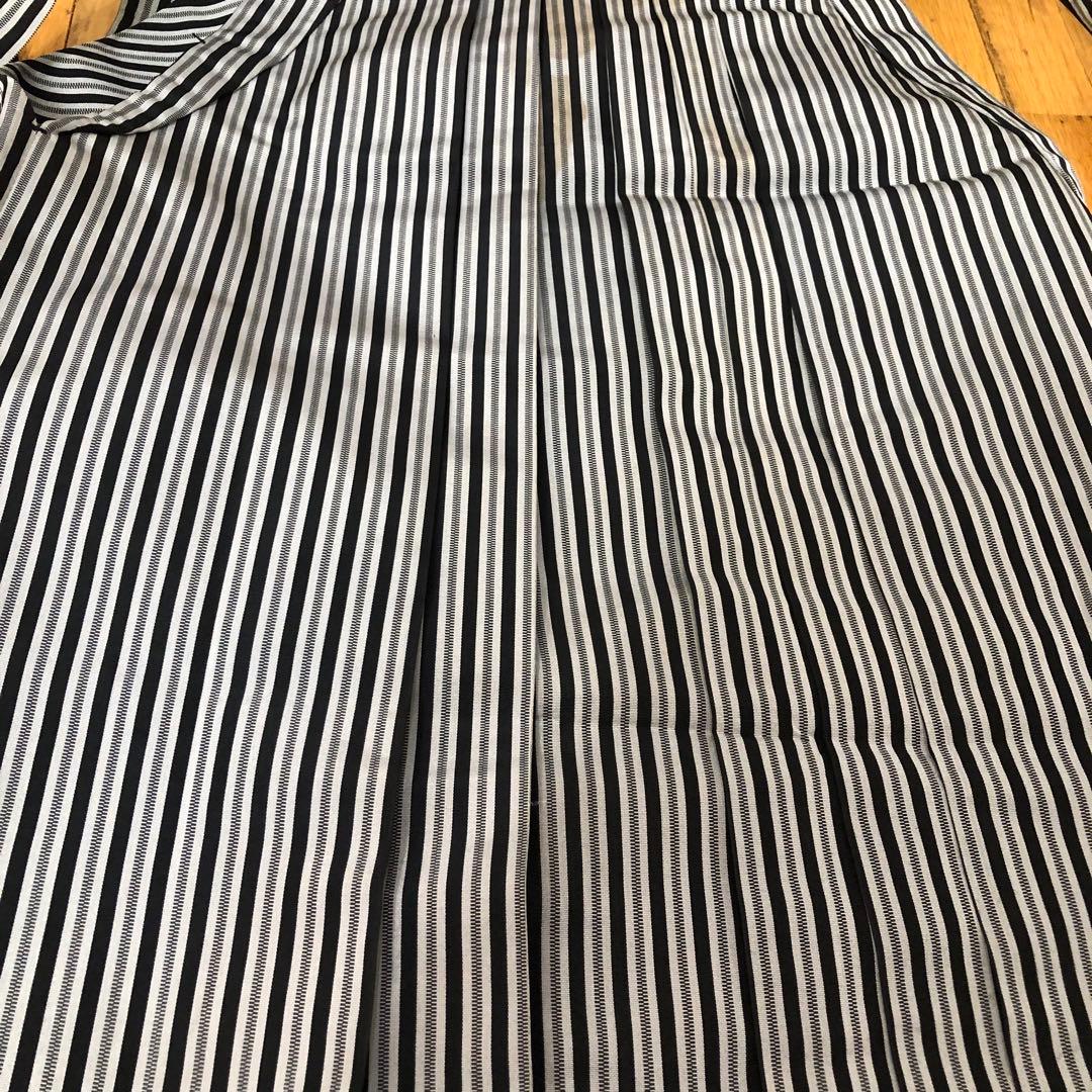 七五三五歳フルセット‼️人気黒地系⭐︎鷹凛々しい金彩煌びやか⭐︎袴縞スタイルアップ銘品