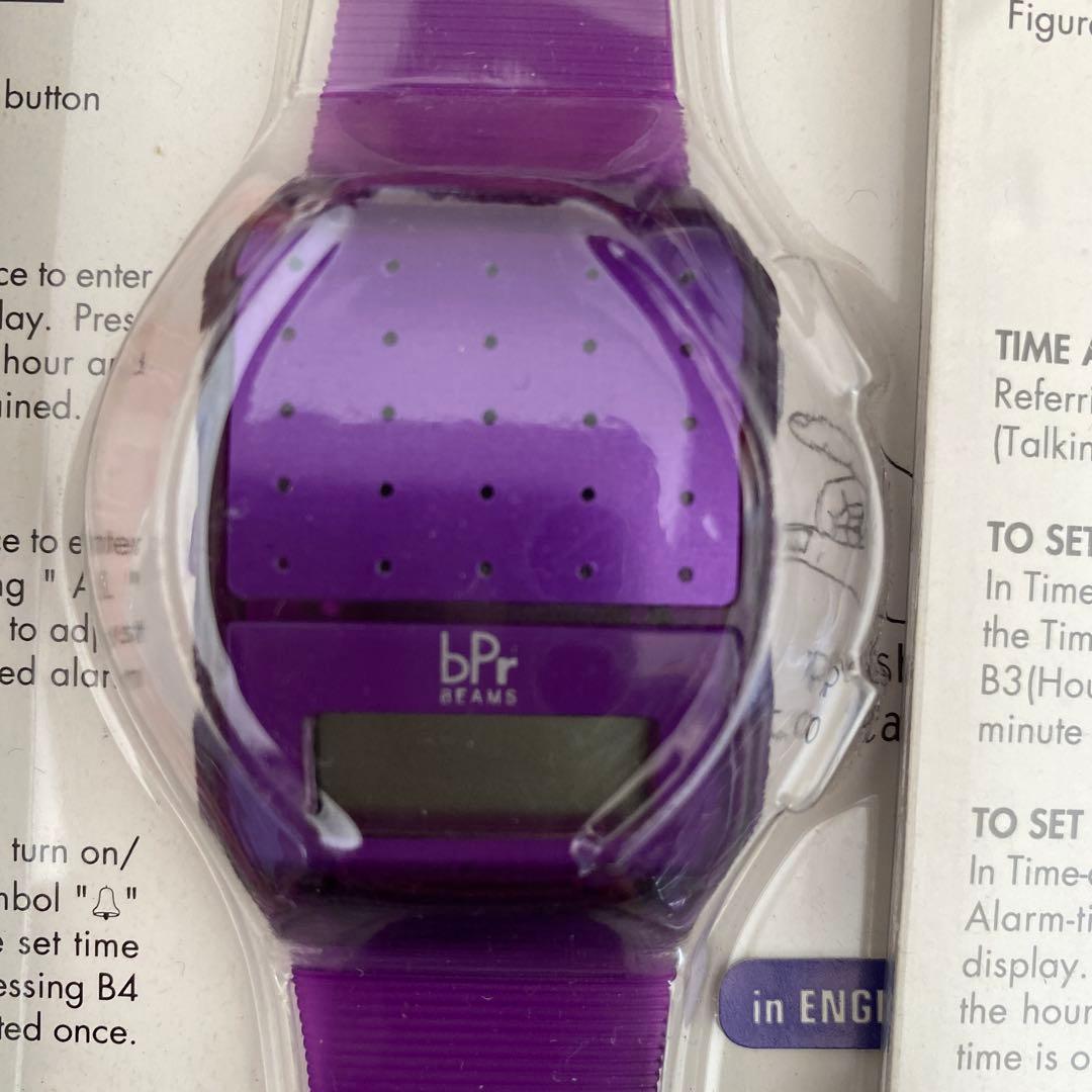 BEAMS TALKING WATCH カラフル 8色セット