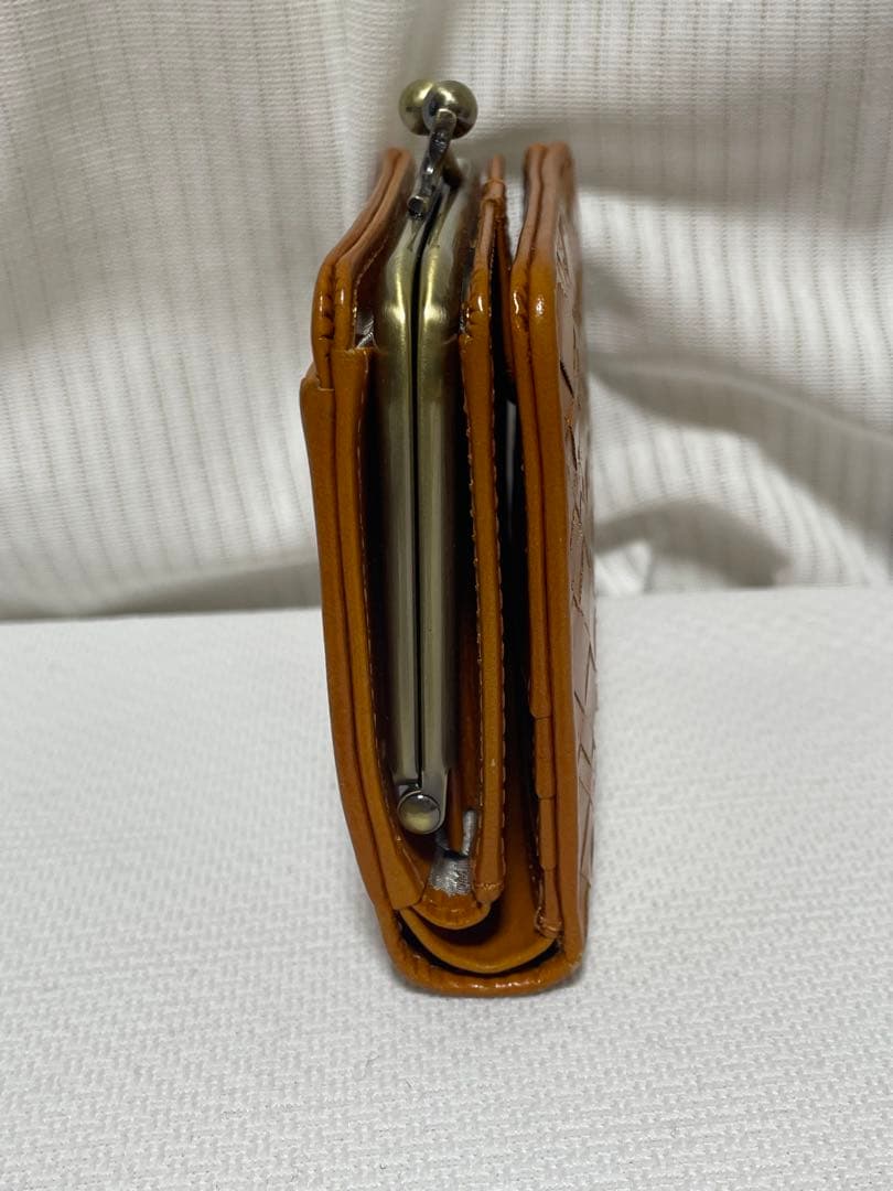 新品　Dakotaダコタ 二つ折り財布 本革 レザー がま口 アロマティコ財布