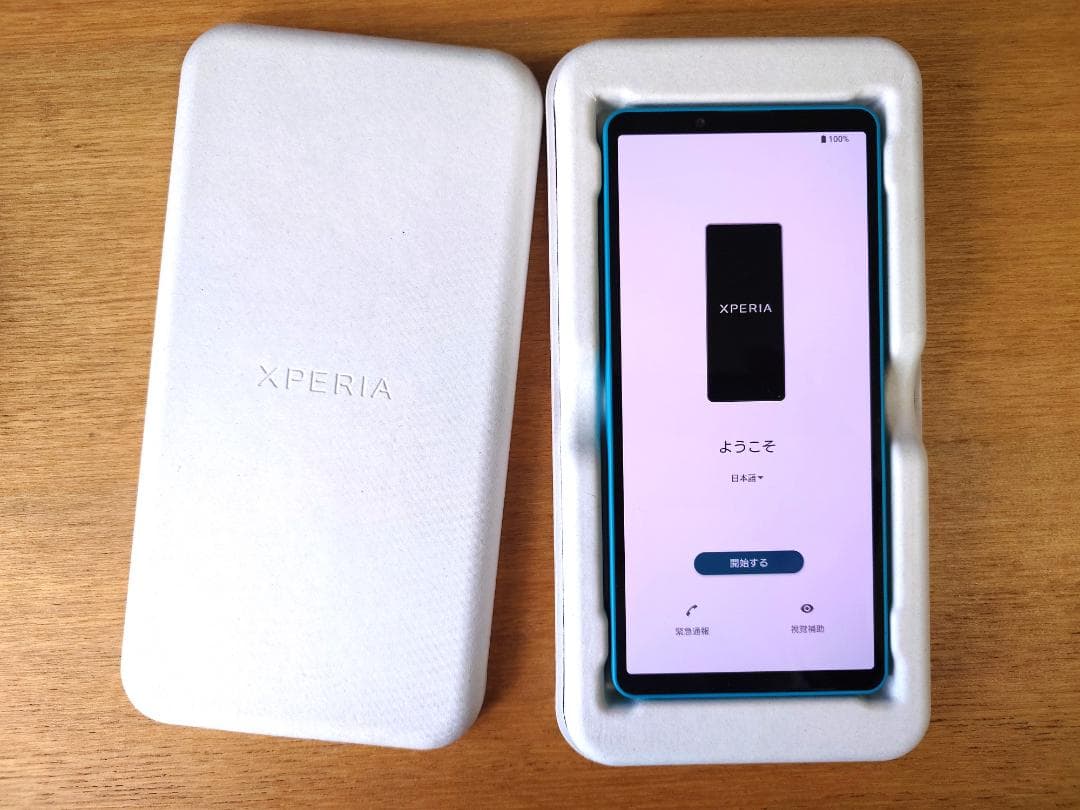 Xperia 10 VII スマートフォン ターコイズ＆クリアケース付き