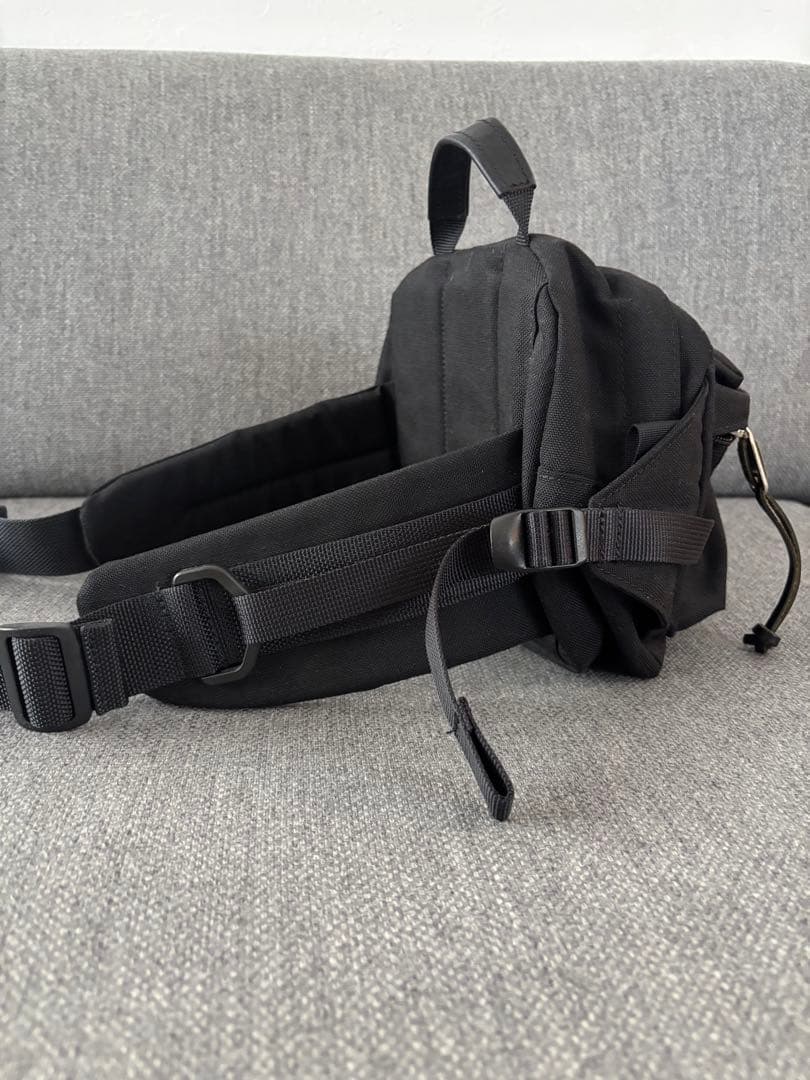 Aetaアエタ ナイロン ウエストバッグ Sサイズ WAIST BAG S