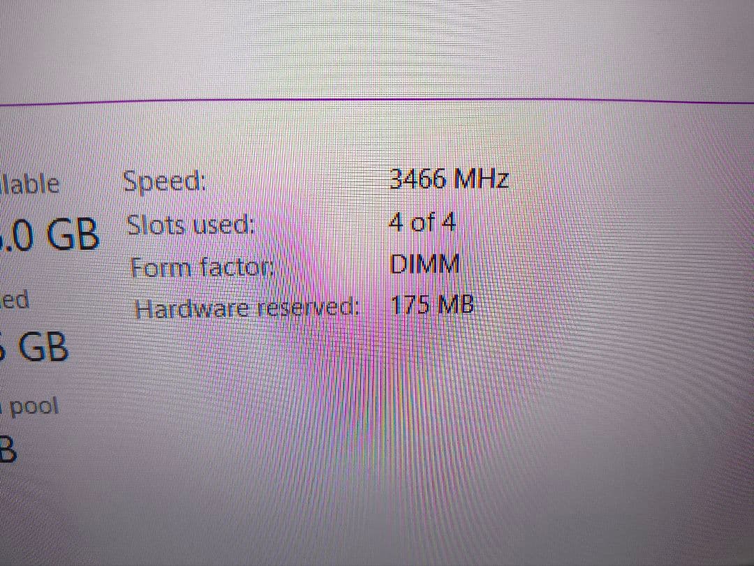 メモリー Corsair 32GB DDR4 3466 OC VENGEANCE LPX