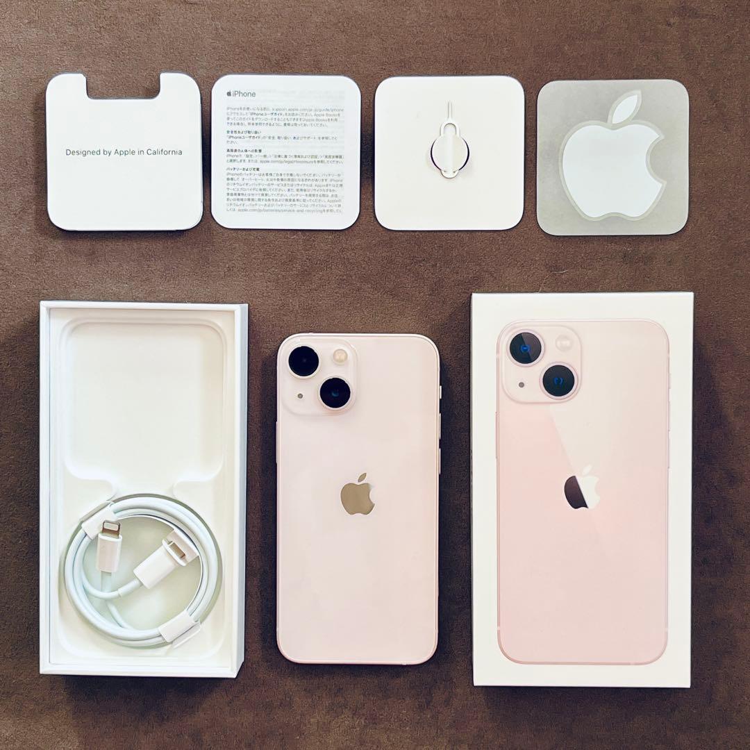 iPhone13mini 98%純正バッテリー 128GB 美品SIMフリー