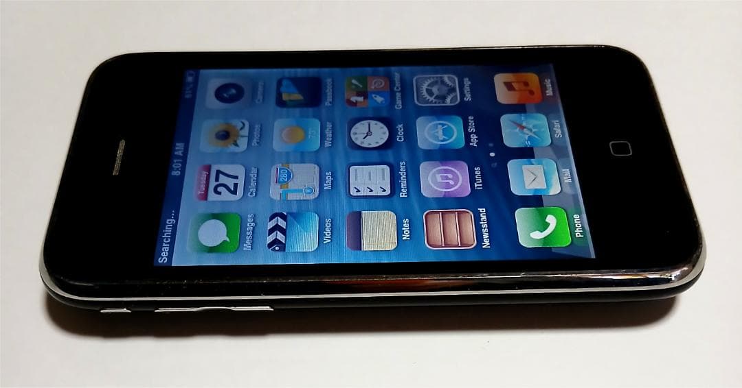 Softbank iPhone 3GS MD235J ブラック 非常に良い状態